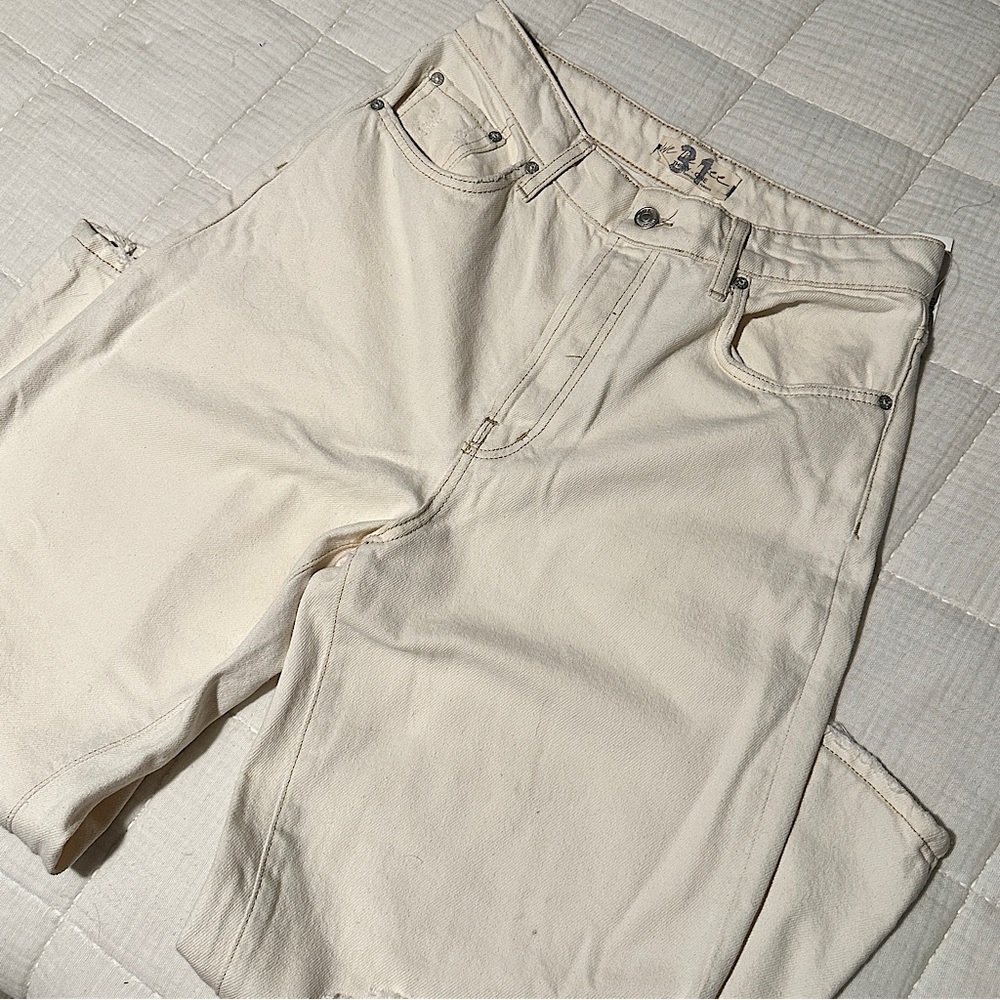 We The Free Wide Leg Cropped Jeans